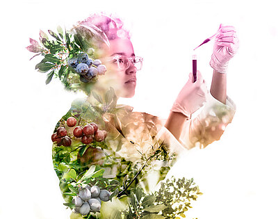 Symris motif for its booth at the trade show Vitafoods 2025 Symris motif for its booth at the trade show Vitafoods 2025