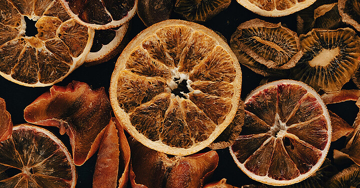 dried citrus fruit