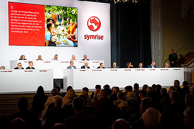The Symrise Annual General Meeting 2026 with its Executive Board and Supervisory Board The Symrise Annual General Meeting 2026 with its Executive Board and Supervisory Board