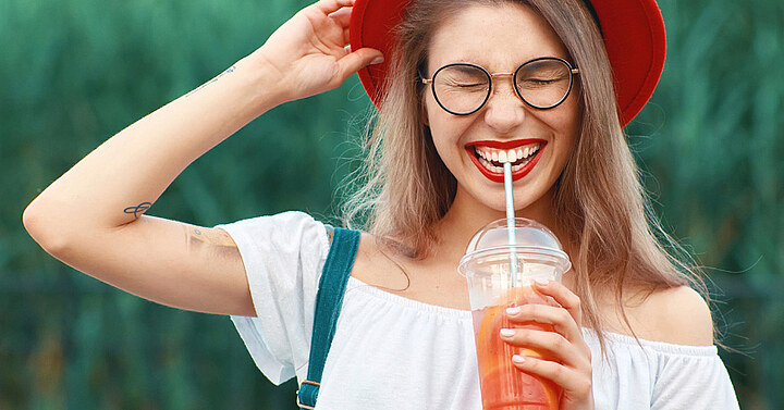 Smiling woman