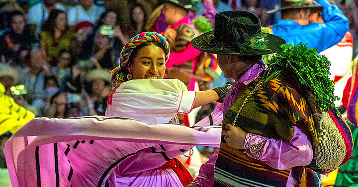 Hispanic dancers